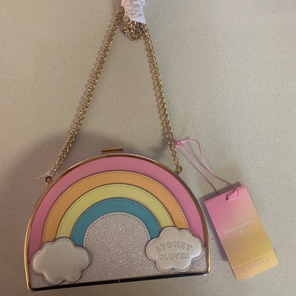 NWT Stoney Clover x Target Rainbow Crossbody Bag - Picture 4 of 5